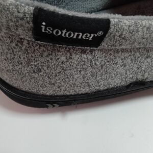 Isotoner Grey Cozy Slip-On Slipper